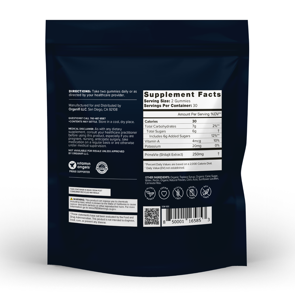 Shilajit Gummies | Cinnamon/Vanilla
